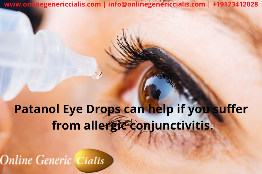 Patanol Eye Drops can help if you suffer from allergic conjunctivitis.
