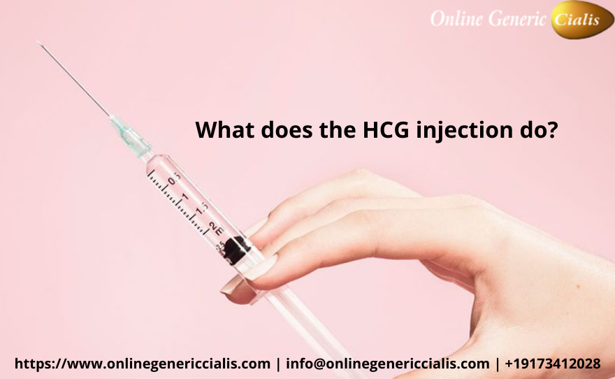What does the HCG injection do?